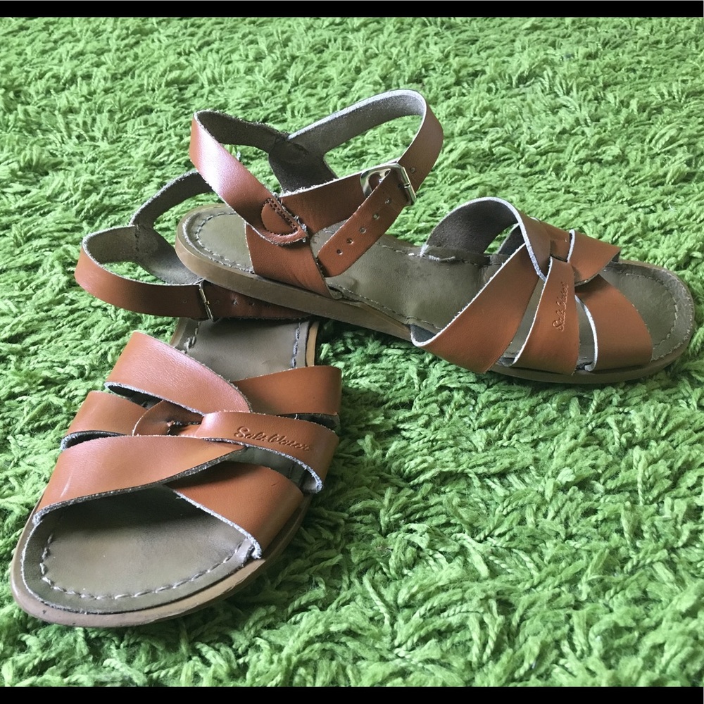 Tan Saltwater Sandals